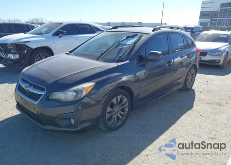 2012 Subaru Impreza z USA, uszkodzony, nr VIN JF1GPAU62CH244601